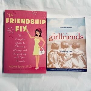 Set 2 Books Friendship Fix Girlfriends
